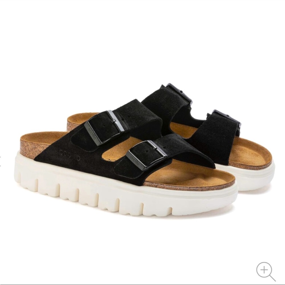 Birkenstock Arizona Papillo black sandal